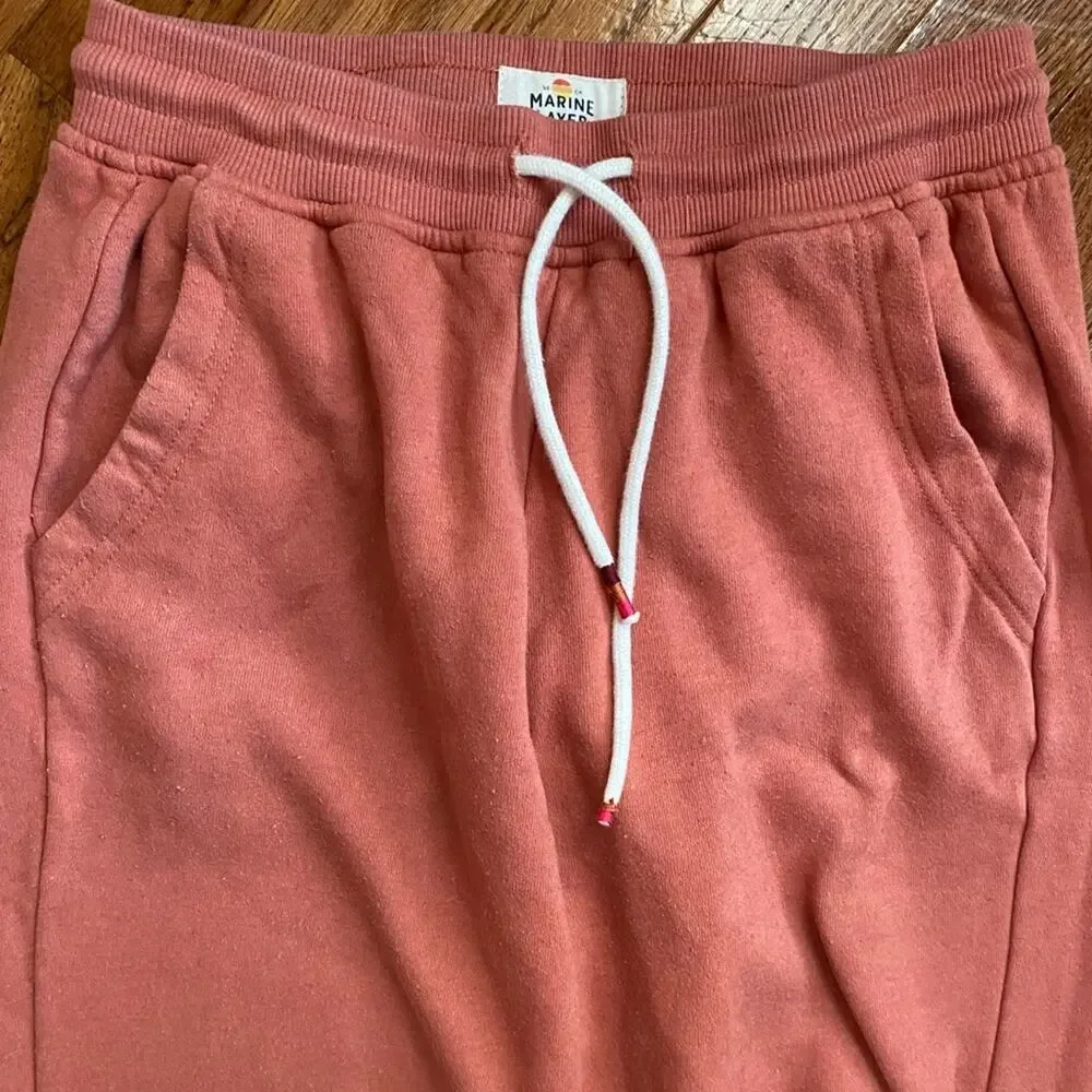 Marine Layer Orange Jogger XS EUC
